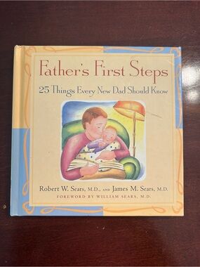 ✨Father's First Steps - 25 Things Every New Dad Should Know (Cream & Blue Cover)